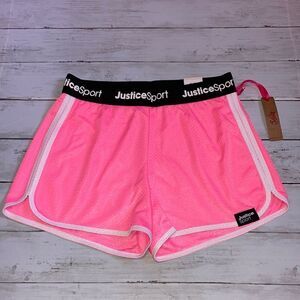 Justice Girls Mesh Dolphin Shorts Size XL (16/18)